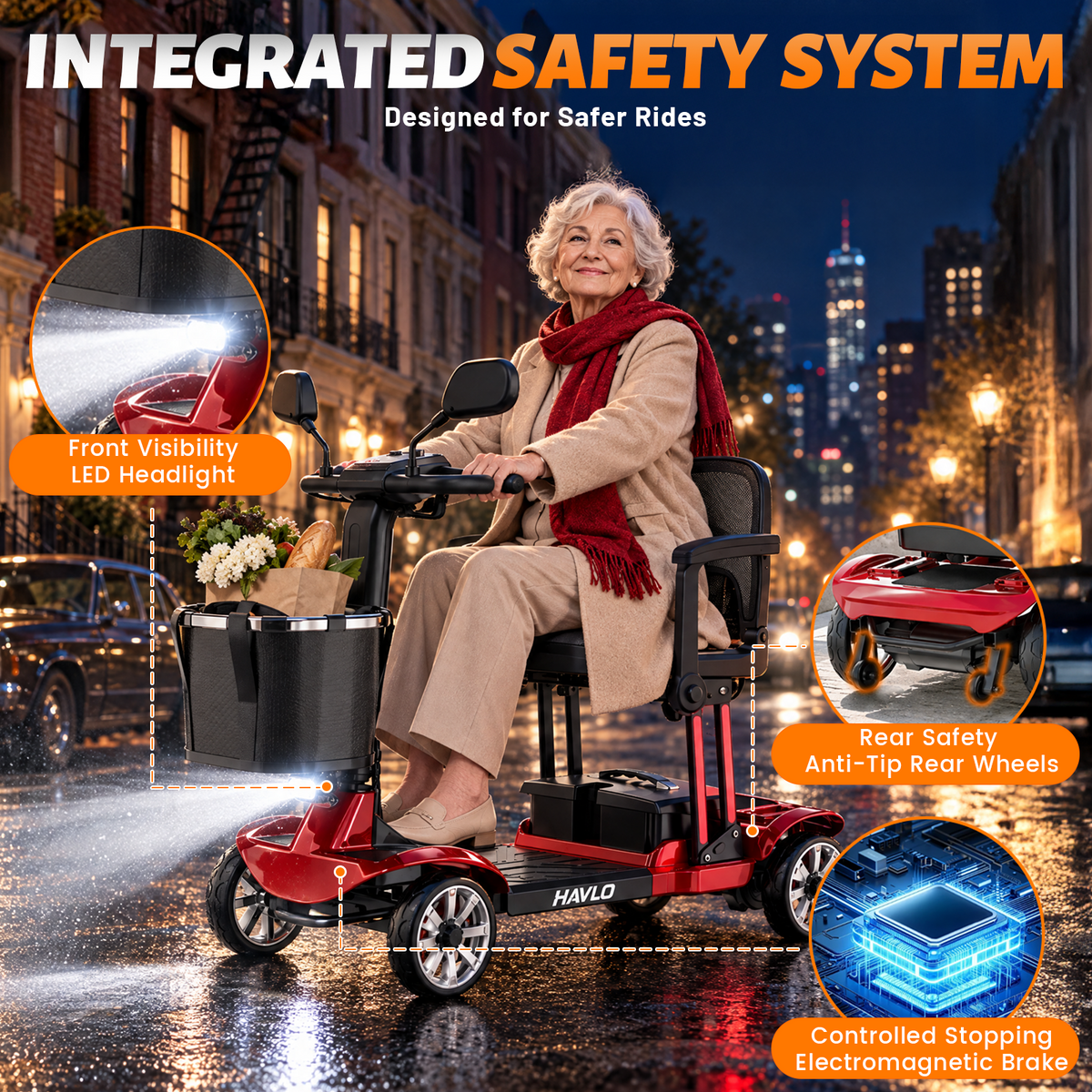HAVLO mobility scooter demonstration